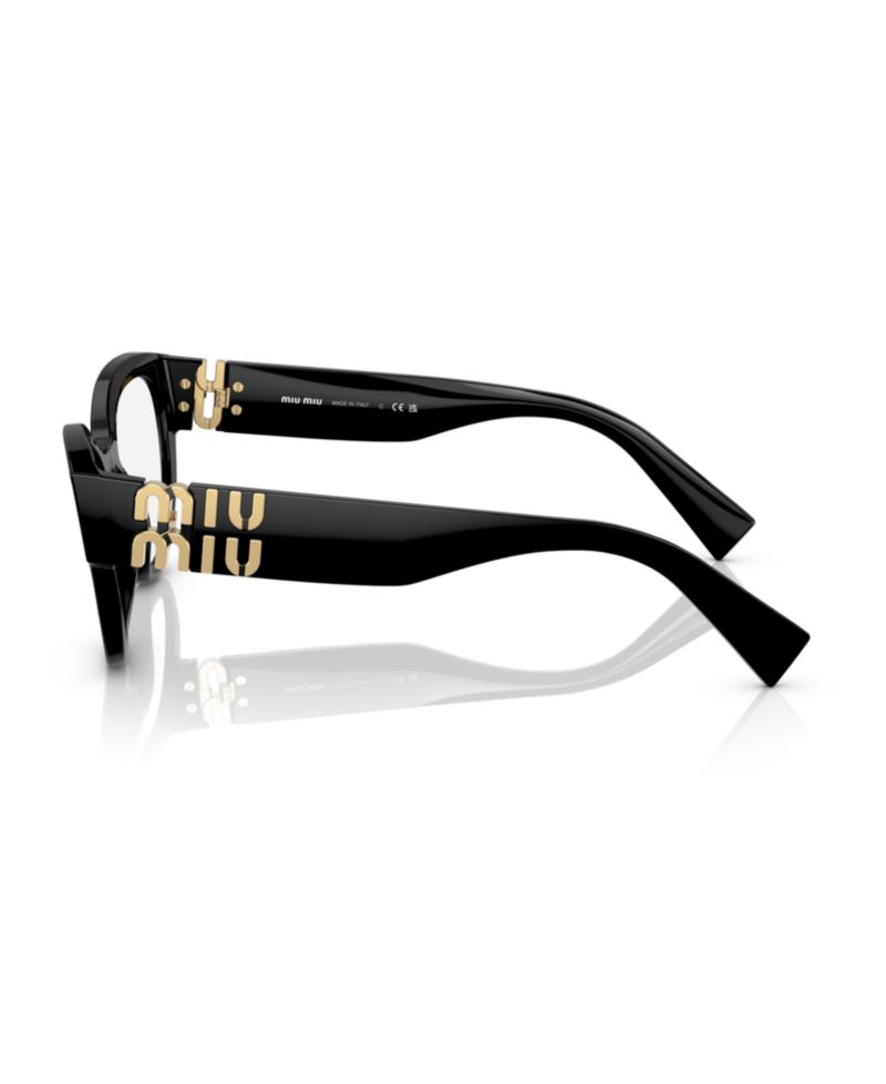 Woman Panthos Plastic MU 01VV Eyeglasses