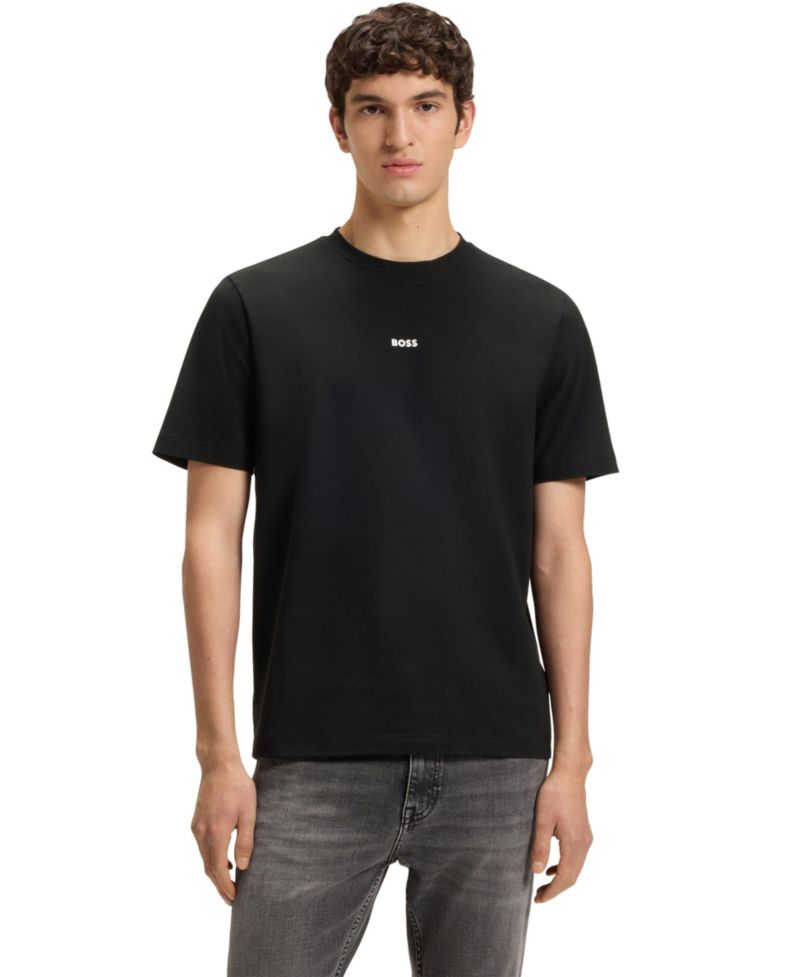 Men's Logo Print Relaxed-Fit T-Shirt