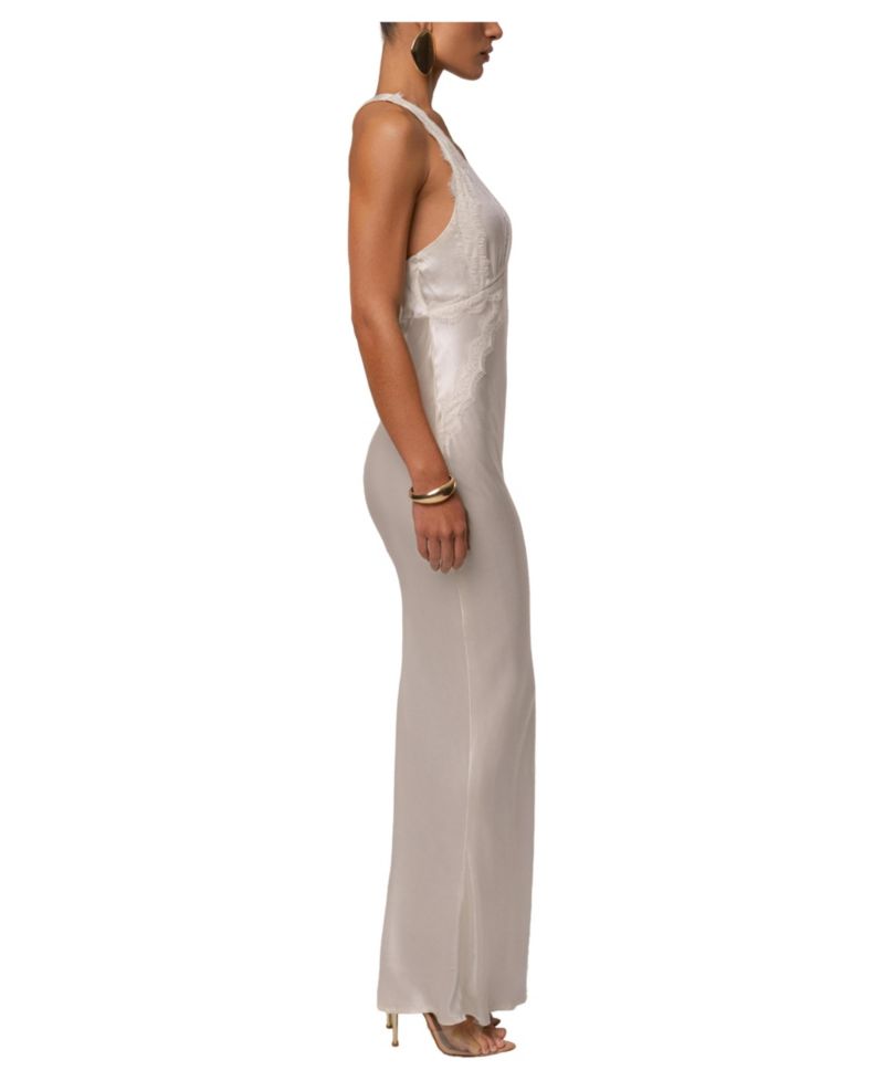 Women's Satin Evenings Maxi Dress
