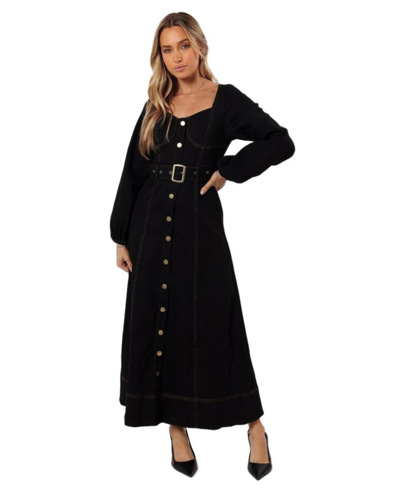 Women's Mateo Long Sleeve Denim Dress