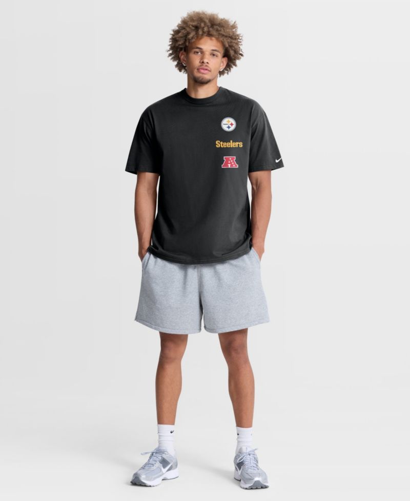 Men's Pittsburgh Steelers Max90 Heavyweight Cotton T-Shirt