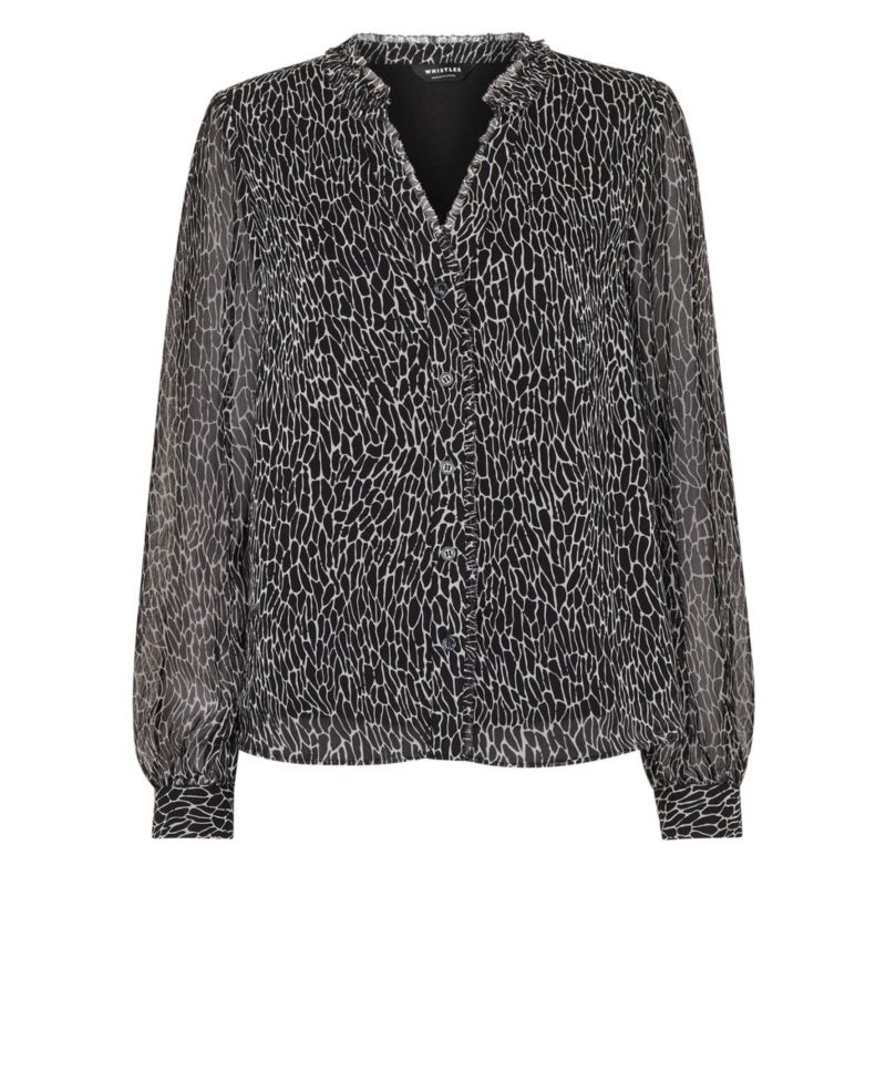 Women's Dragonfly Print Blouse