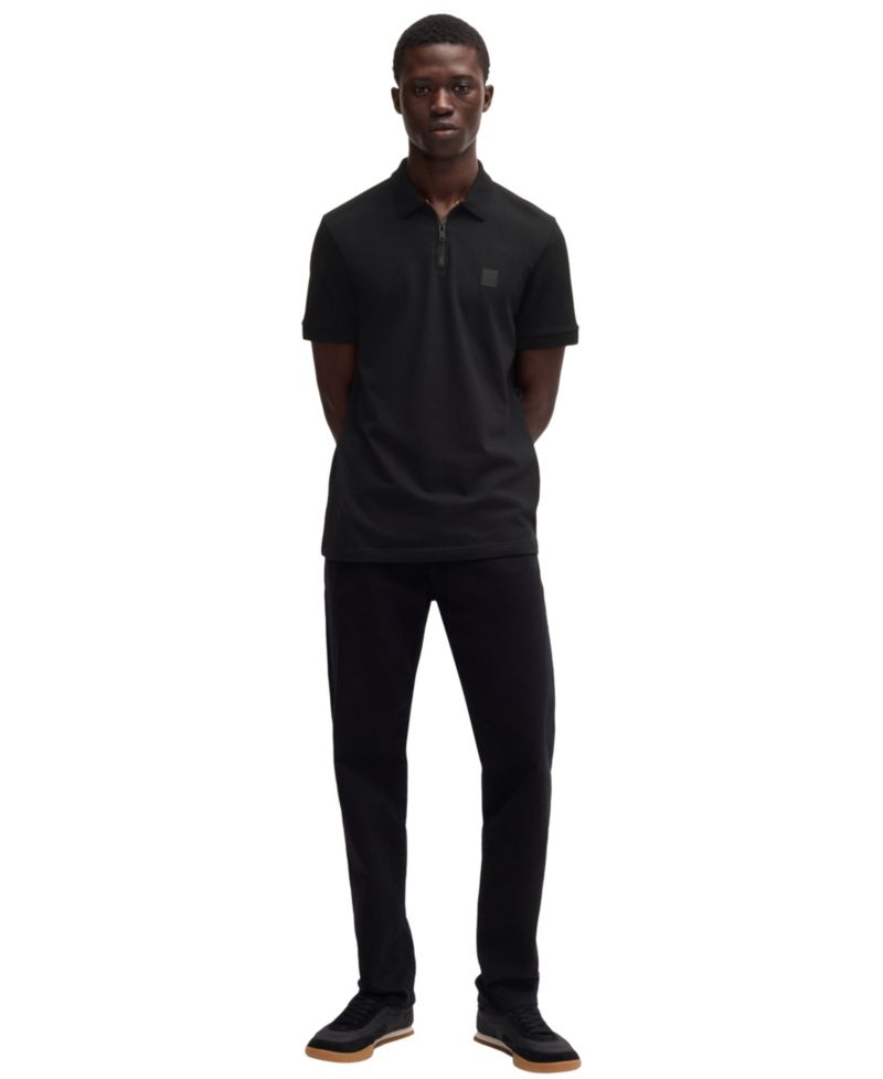 Men's Stretch-Cotton Slim-Fit Polo Shirt