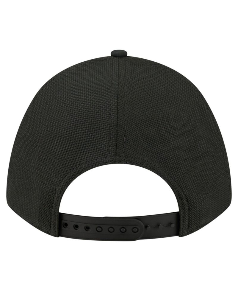 Men's Black Pittsburgh Steelers Floral 9FORTY M-Crown Trucker Adjustable Hat