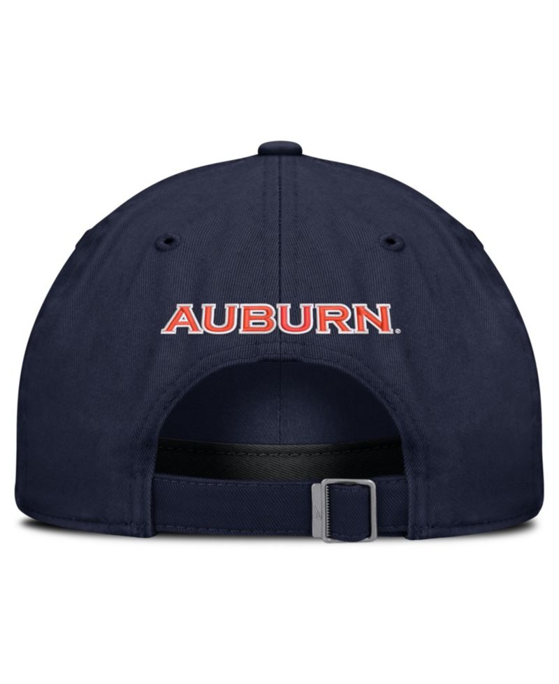 Men's and Women's Navy Auburn Tigers 2026 Sideline Club Adjustable Hat