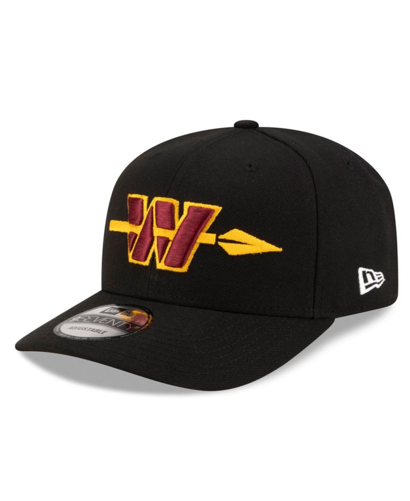 Men's Black Washington Commanders Alternate 9SEVENTY Adjustable Hat