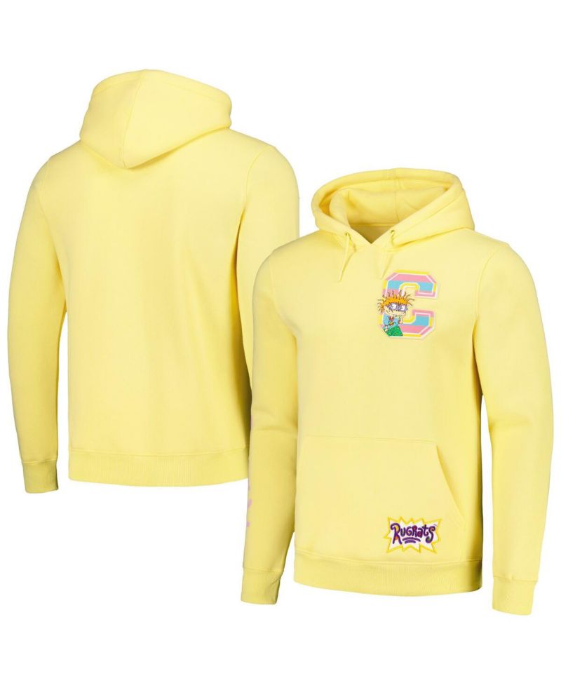 Men's Yellow Rugrats Chuckie Pullover Hoodie