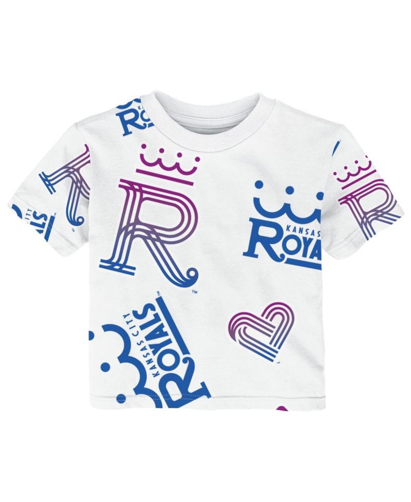 Baby Boys and Girls White Kansas City Royals 2026 City Connect Game Day T-Shirt