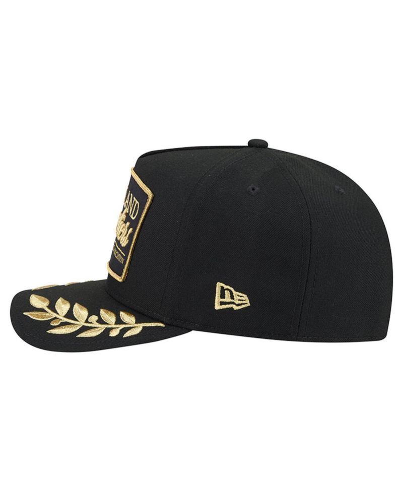 Men's Black Cleveland Cavaliers Golden 9FIFTY Snapback Hat