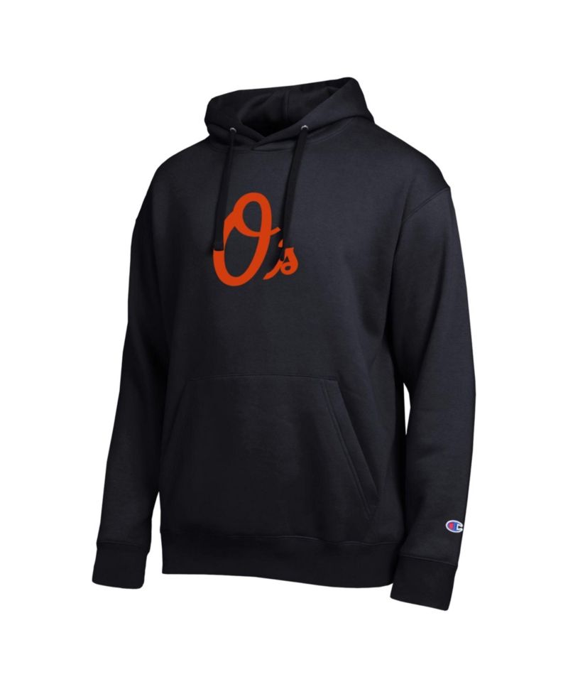 Men's Black Baltimore Orioles All Star Embroidered Logo Hoodie