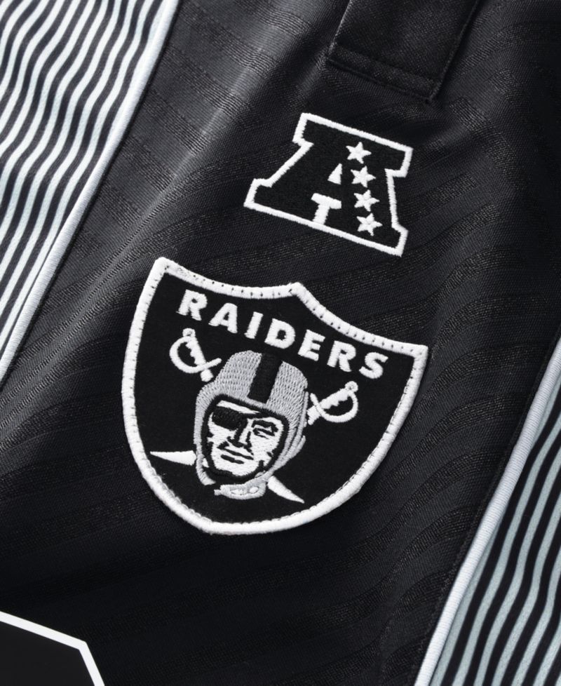 Big Boys and Girls Silver/Black Las Vegas Raiders Football x Football Collared Fan Jersey