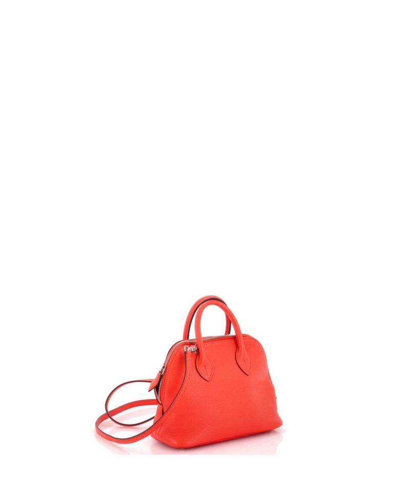 Pre-Owned Hermes Mini Bolide 1923 Bag Chevre Mysore