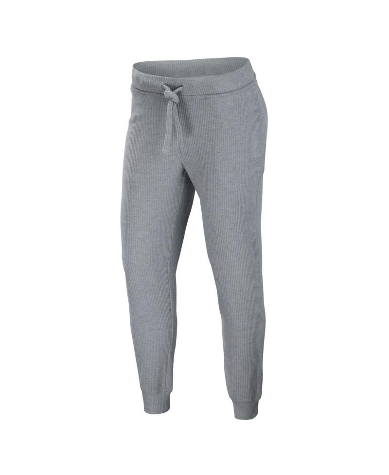 Women's Heather Gray Nashville Predators Logo Pullover Hoodie and Pants Sleep Set