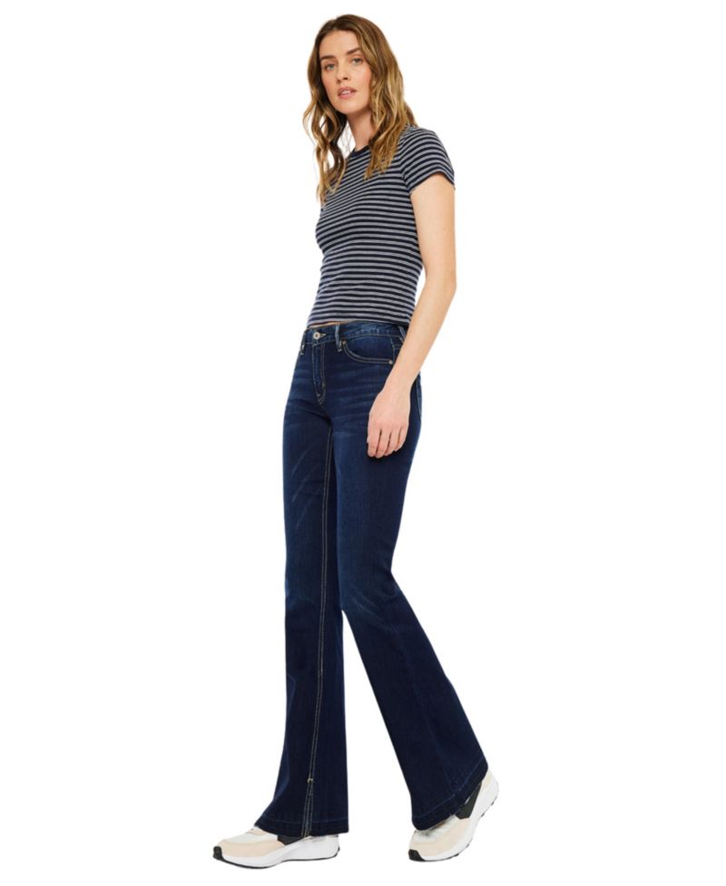 Women's Heidi Mid Rise Flare Jeans