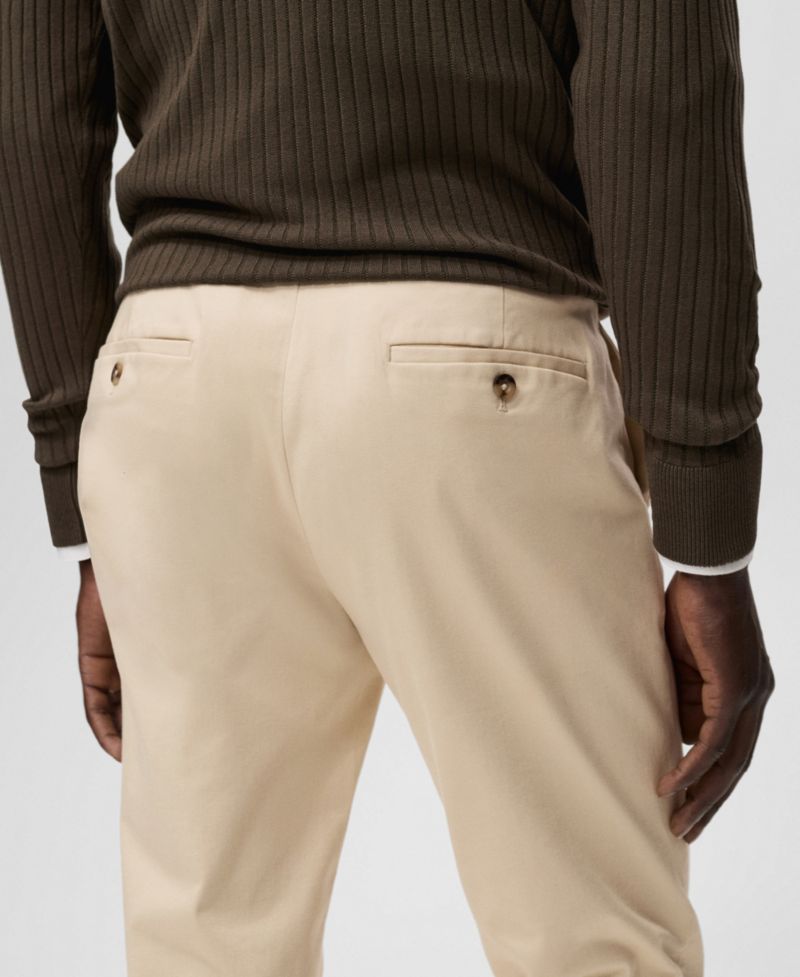 Men's Barna Slim-Fit Twill Chino Pants