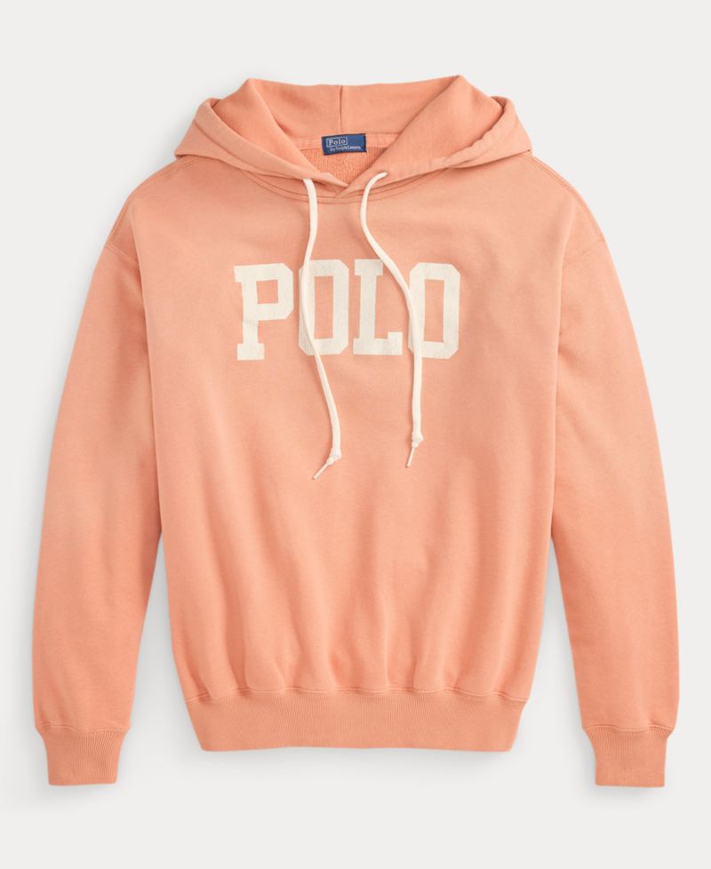 Women's Crewneck Lightweight Logo-Print Hoodie