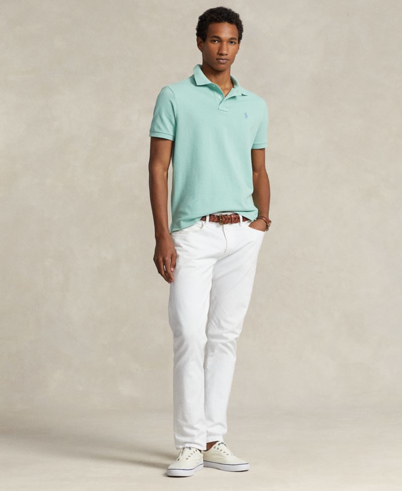 Men's Classic-Fit Mesh Polo Shirt