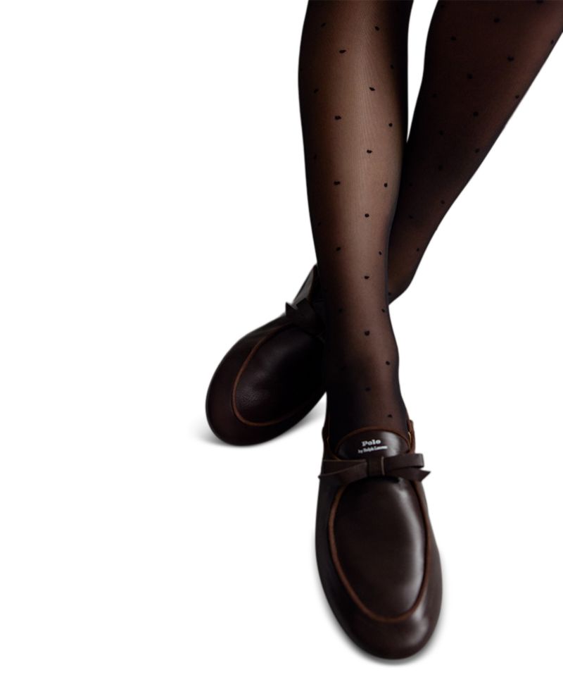 Women's Swiss Dot Seamless 20-Denier Tights