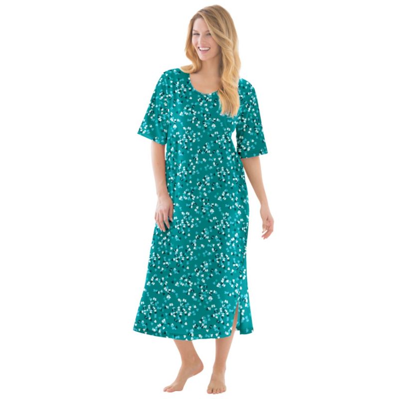 Women's Dreams and Co. Long Tagless Sleepshirt