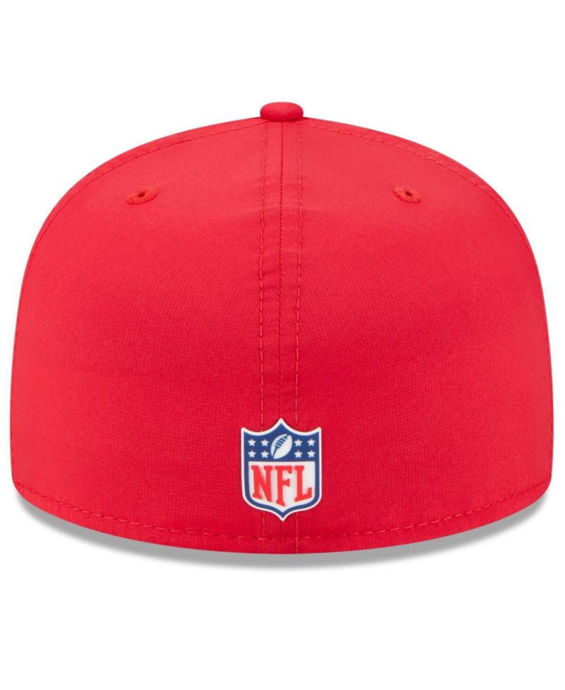 Men's Red Kansas City Chiefs 2025 Sideline 59FIFTY Fitted Hat