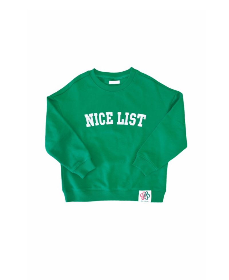 Baby Unisex Nice List Sweatshirt