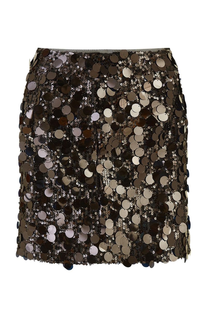 Women's Big Sequin Mini Skirt