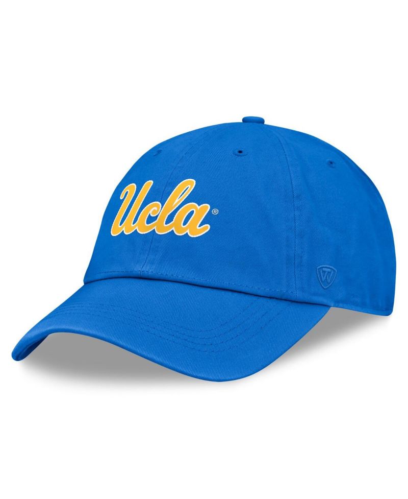 Men's Blue UCLA Bruins Team Logo Washed Adjustable Hat