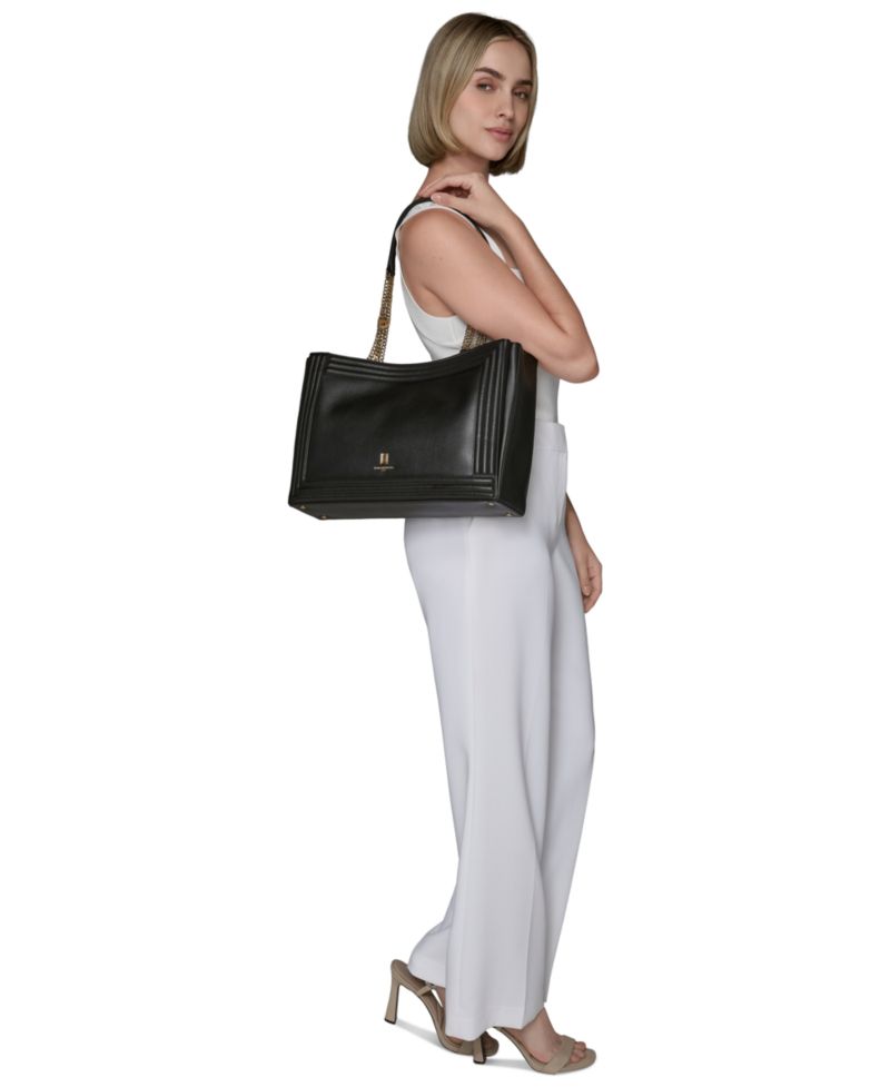 Josephine Leather Tote Handbag