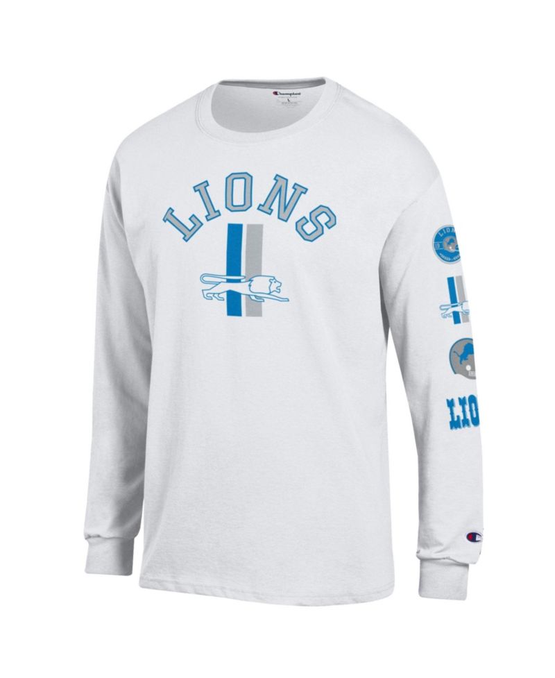 Men's Detroit Lions Long-Sleeve Graphic T-Shirt