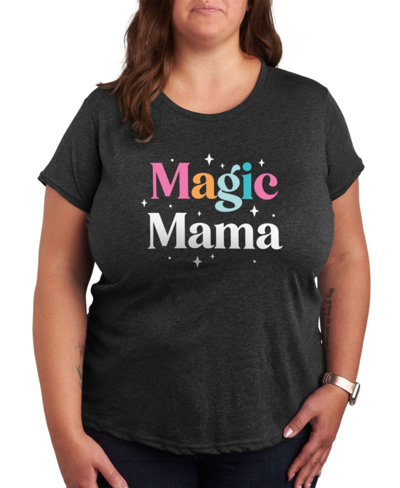 Trendy Plus Size Magic Mama Graphic T-shirt
