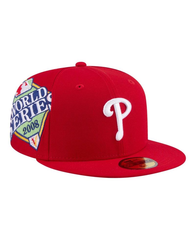 Men's Red Philadelphia Phillies Hidden Hit 59FIFTY Fitted Hat