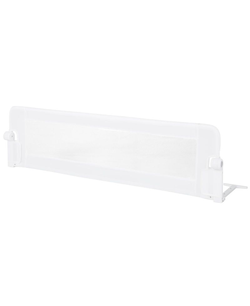 Baby Bed Rail Guard with Adjustable Strap and Fold-Down Design for Easy Access
