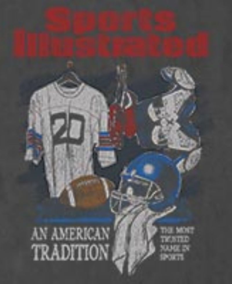 Men's Sports Illustrated American Football Tradition Vintage Graphic T-Shirt