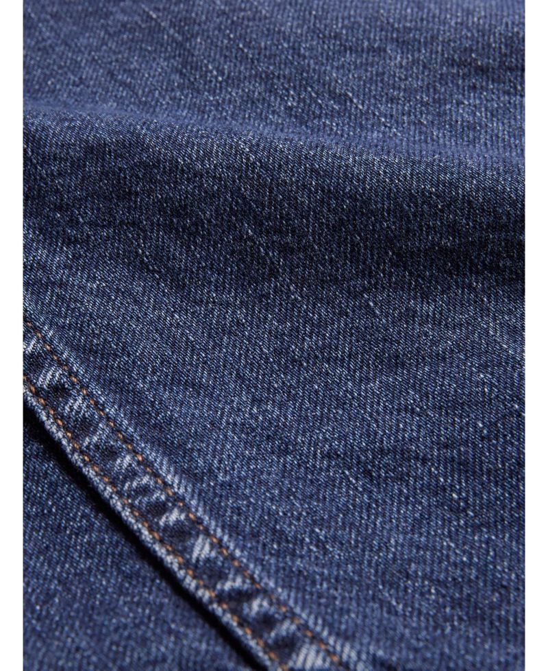 Women's Long Sleeve Patch Pocket Denim Jacket