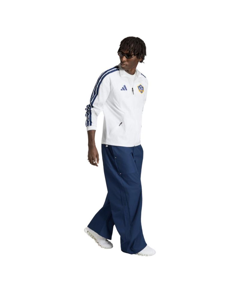 Men's White LA Galaxy 2026 Anthem Raglan Full-Zip Jacket