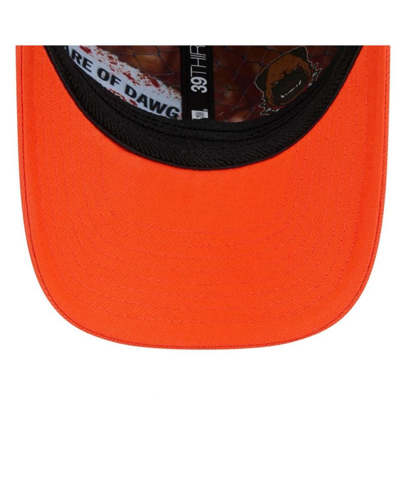 Men's Brown/Orange Cleveland Browns 2026 NFL Draft 39THIRTY M-Crown Flex Hat