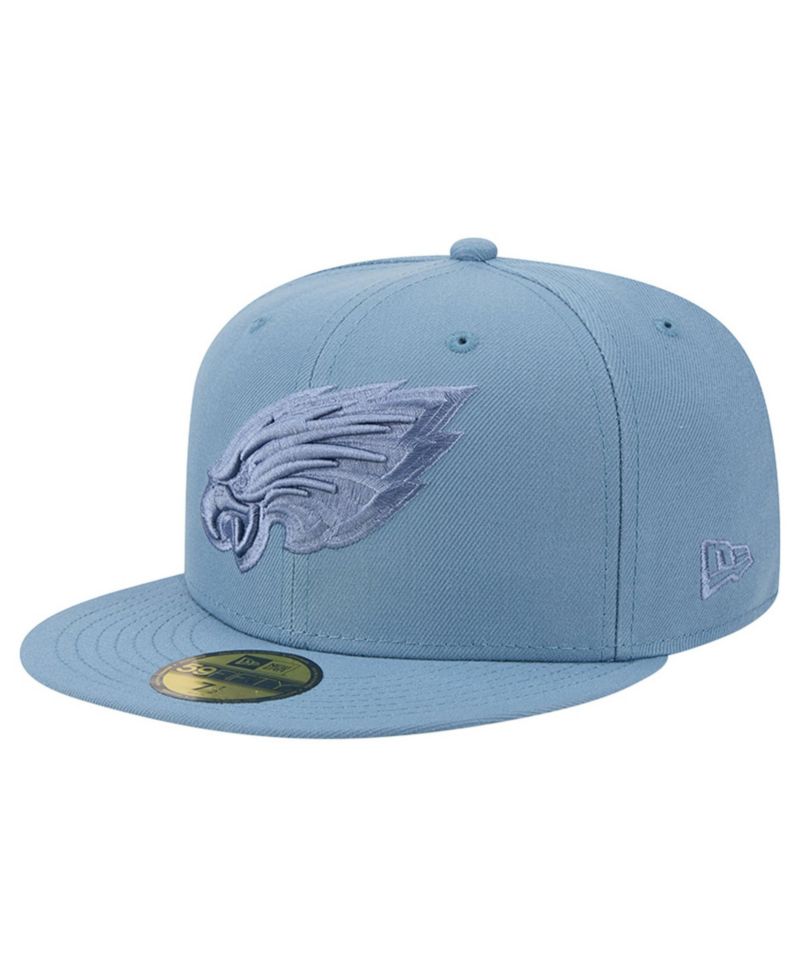 Men's Blue Philadelphia Eagles Color Pack 59FIFTY Fitted Hat