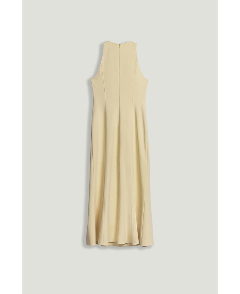Women's Sleeveless Button-Front Midi Dress