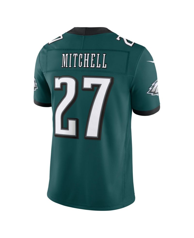 Men's Quinyon Mitchell Midnight Green Philadelphia Eagles Vapor F.U.S.E. Stitched Limited Jersey