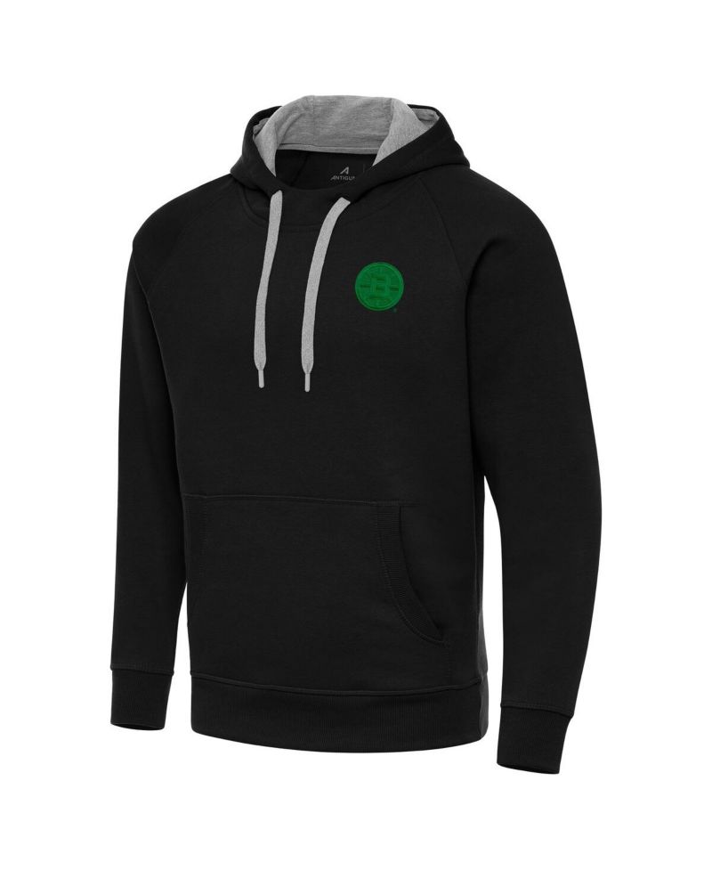 Men's Black Boston Bruins St. Patrick's Day Victory Pullover Hoodie