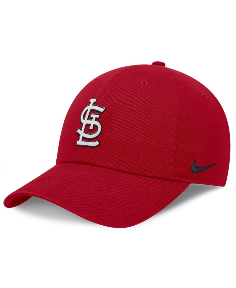 Men's Red St. Louis Cardinals Club Adjustable Hat