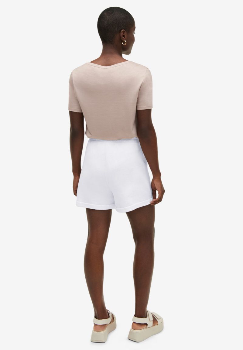 Women's French Terry Drawstring Shorts