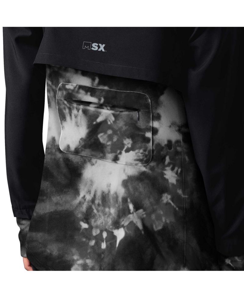 Women's Black New Orleans Saints Grace Raglan Full-Zip Running Jacket