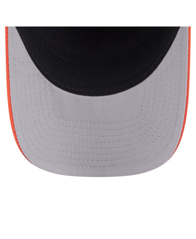 Men's Black/Orange San Francisco Giants Arch 9FORTY A-Frame M-Crown Adjustable Hat