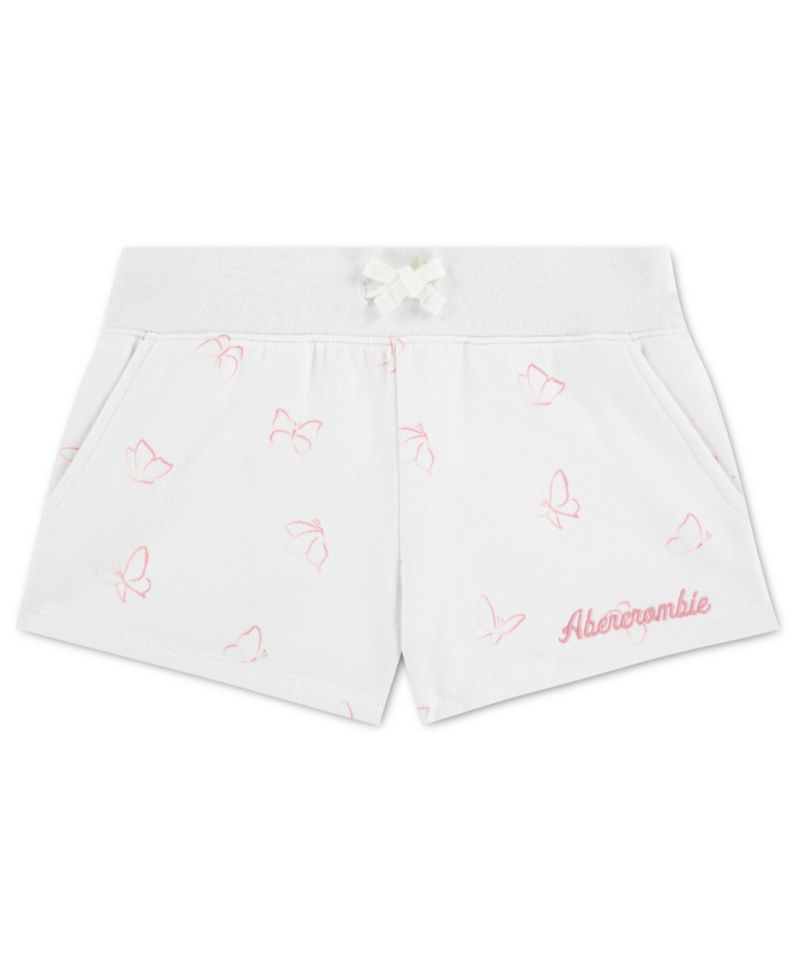 Girls' Printed Fleece Shorts