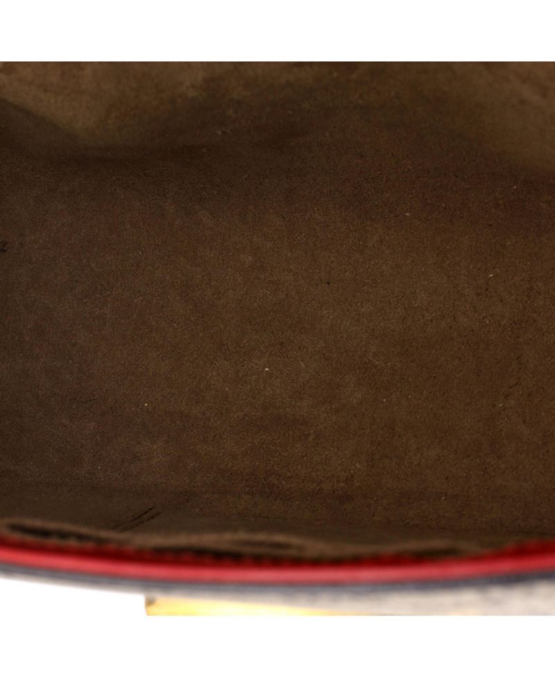 Medium Padlock Shoulder Bag GG Coated Canvas and Leather