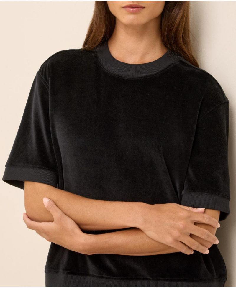 Women's Organic Cotton Velour T-Shirt