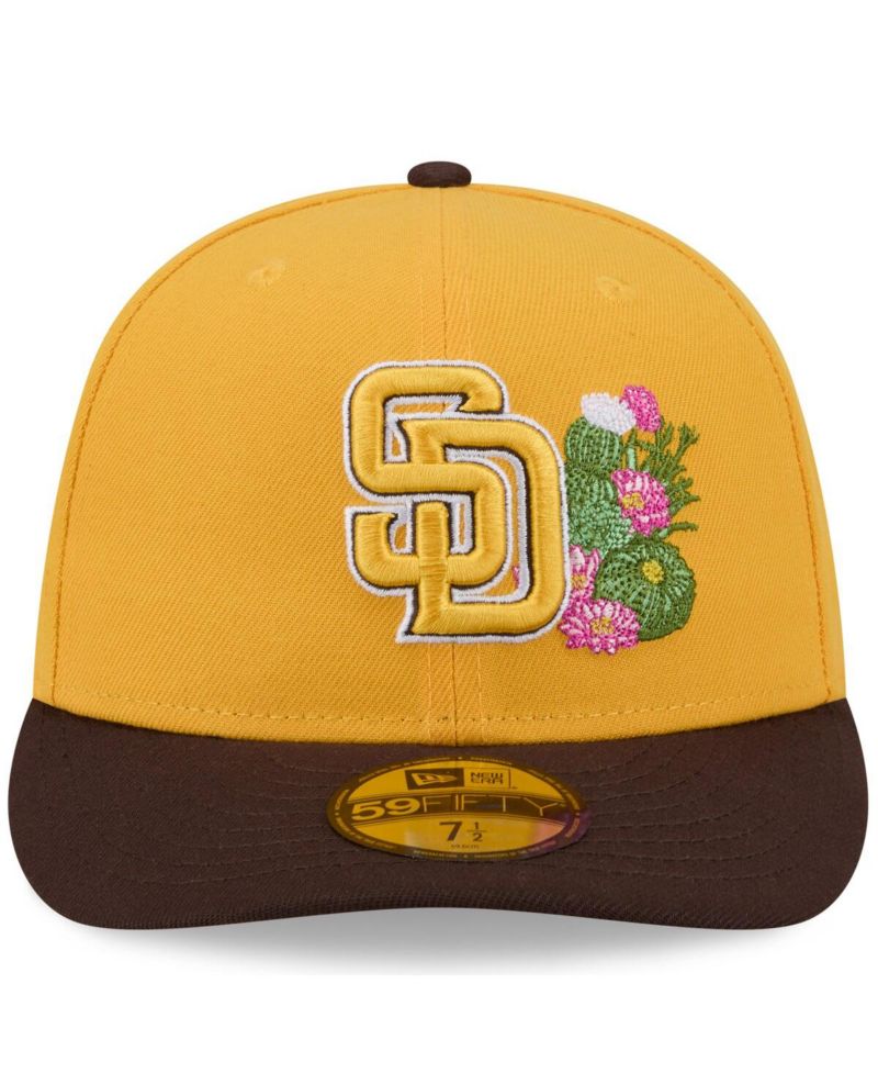 Men's Gold/Brown San Diego Padres 2026 Spring Training 59FIFTY Fitted Hat