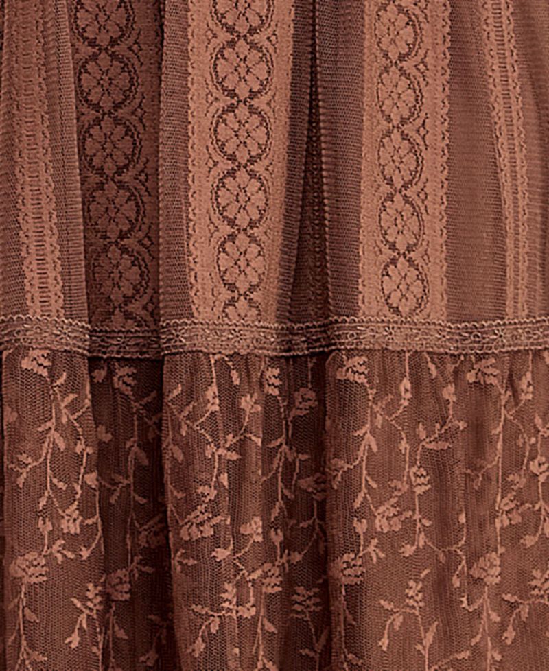 Juniors' Sweetheart Neck Midi Dress