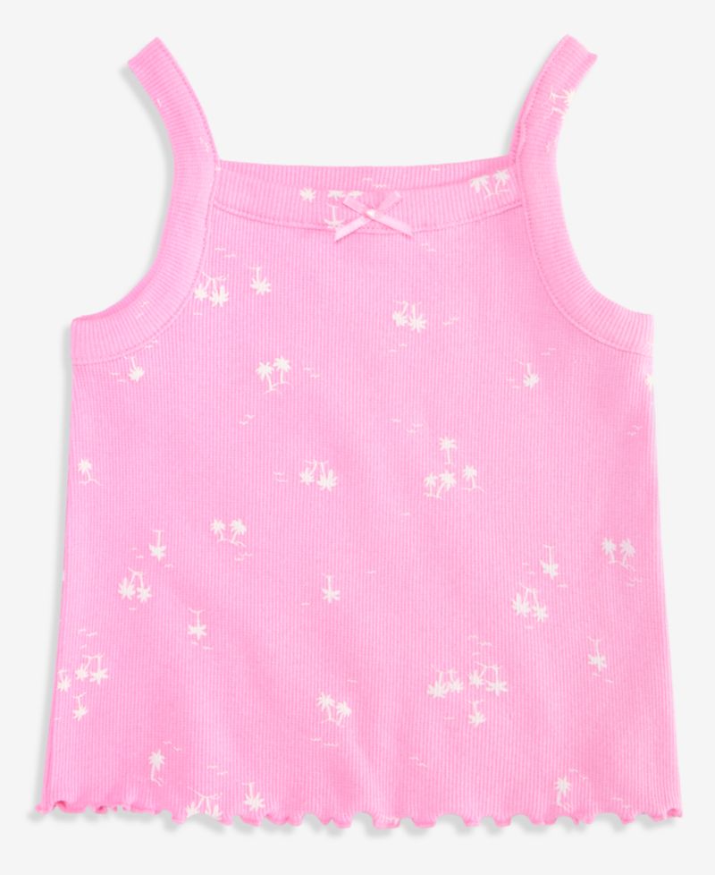 Baby Girls' Mix & Match Palm-Print Sleeveless Top